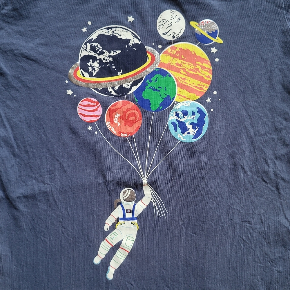 Mini Boden Glow In The Dark Astronaut Tee - Picture 9 of 16
